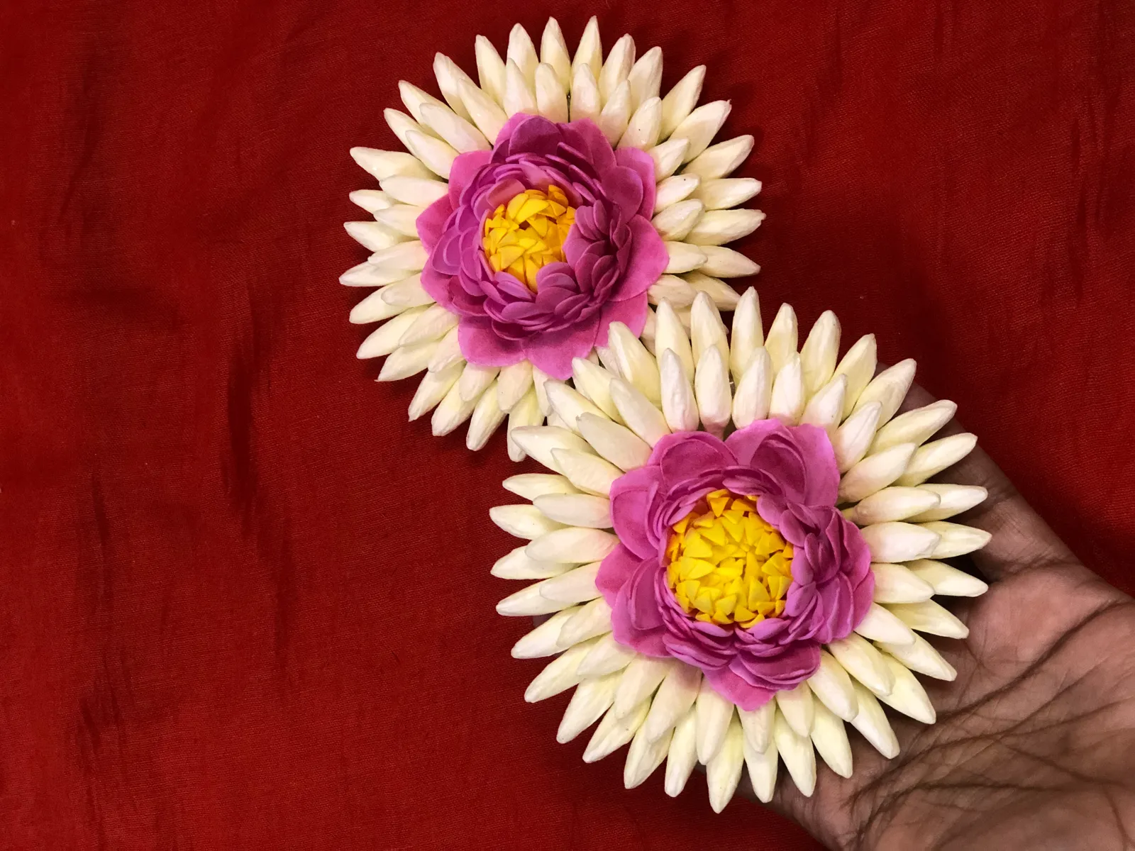 Tissue Bud Mullai Lotus Clip - 2