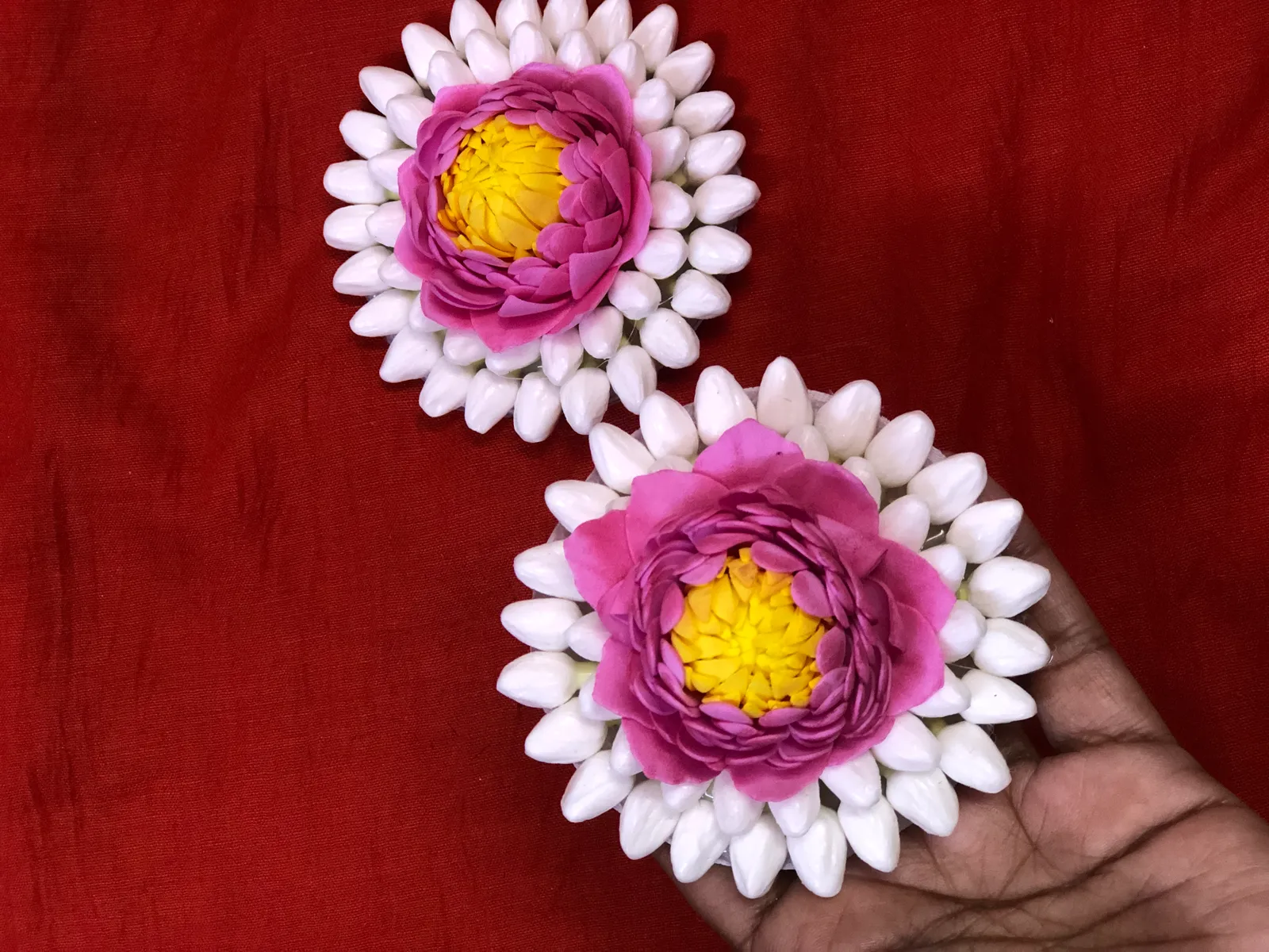 Tissue Jasmine Lotus Clip - 2